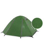 Палатка Naturehike 2022 P-Series Aluminum Pole Tent With New Material 210T65D Embossed Design 4 Man Forest Green