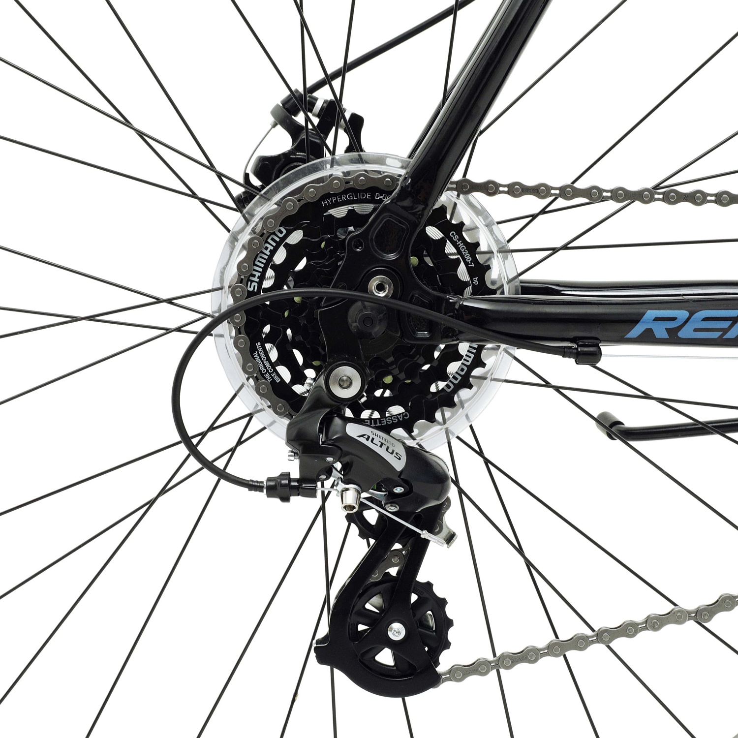 Велосипед Reid Transit Disc 700С 2022 Black blue