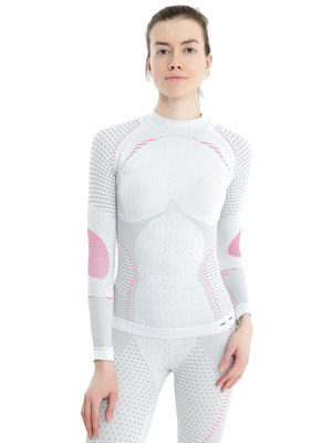 Футболка с длинным рукавом Accapi Ergoracing Long Sleeve Shirt W White/Silver