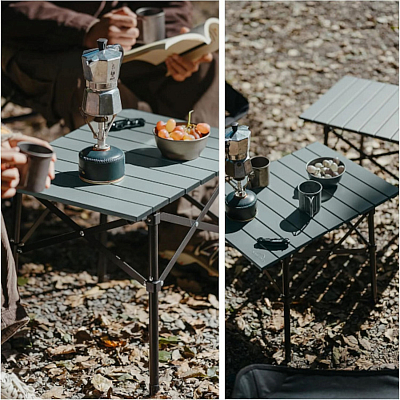 Стол Naturehike Yamami Y01 Portable Folding Table 41 M Titanium