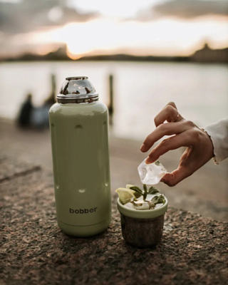 Термос Bobber Flask 1L Mint Cooler