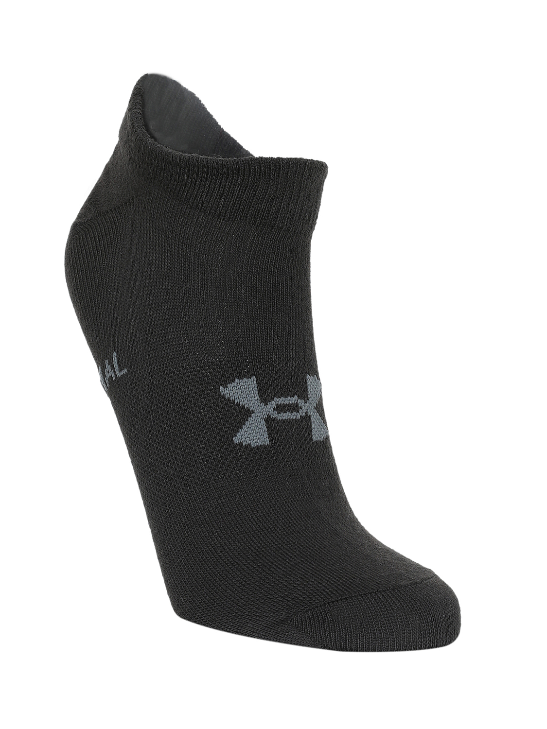 Носки Under Armour Essential No Show 6 Pack Black