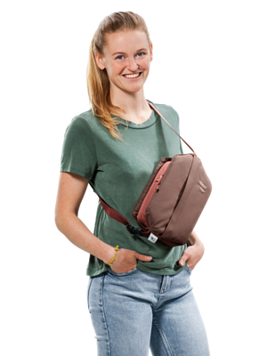 Сумка на плечо Deuter Passway 2 Raisin/Caspia