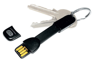Брелок TRUE UTILITY MobileCharger- USB to Micro USB - Black