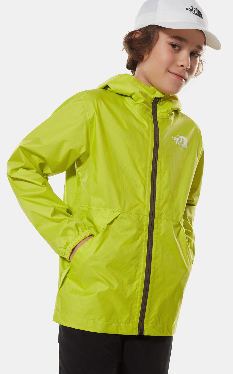 Куртка детская The North Face Zipline Rain Boy's Sulphur Spring Green