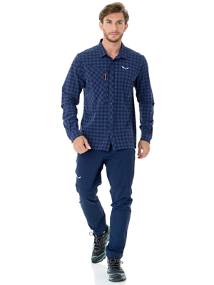 Рубашка Salewa Puez Dry Navy Blazer