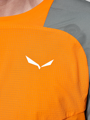 Футболка Salewa Nxt Hybrid Turmeric/0530