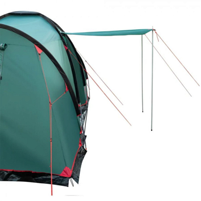 Палатка кемпинговая Tramp Brest 6 (V2) Green