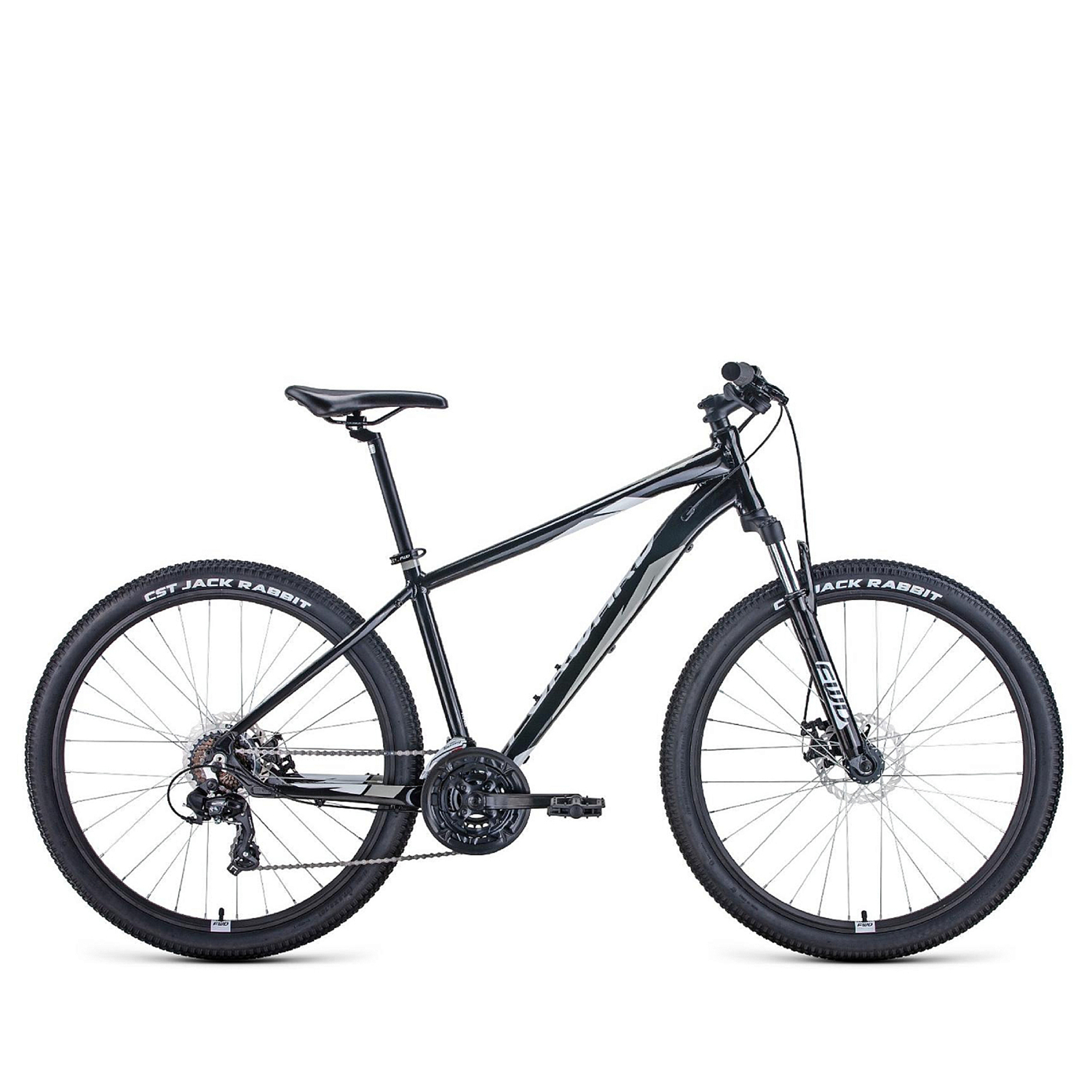 Велосипед Forward Apache 27,5 2.0 Disc 2021 Черный/Серый