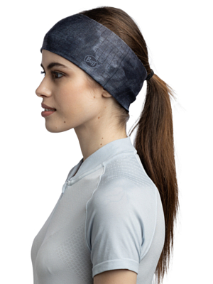 Повязка Buff CoolNet UV Wide Headband Bonsy Graphite