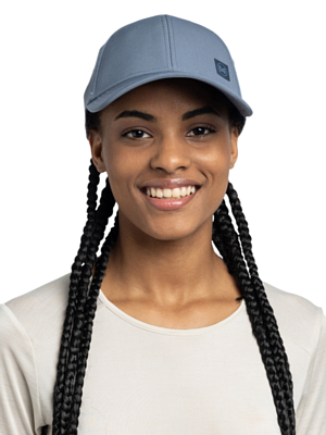 Кепка Buff Summit Cap Solid Stone Blue