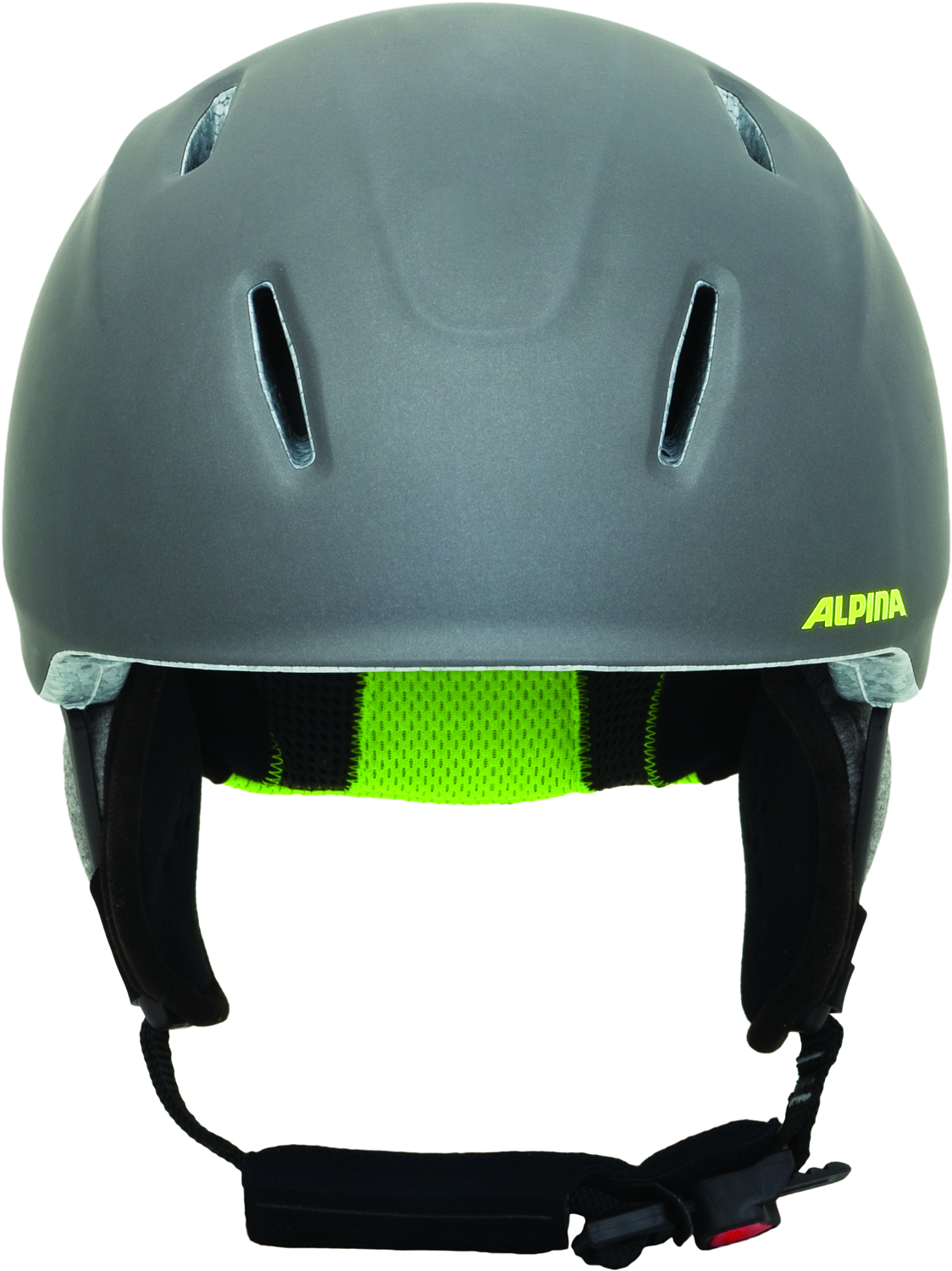 Шлем детский ALPINA Carat XT Charcoal/Neon Matt