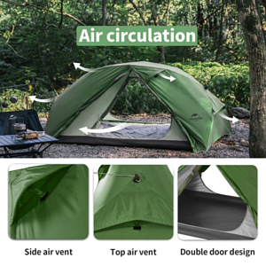 Палатка Naturehike Canyon 2 person One touch open tent Army Green