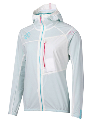 Куртка беговая Ternua Helium Pure White/Artic Washed