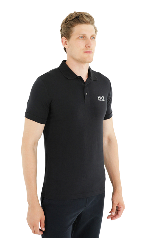 EA7 Emporio Armani 8NPF04 PJM5Z Polo Shirt Night Blue