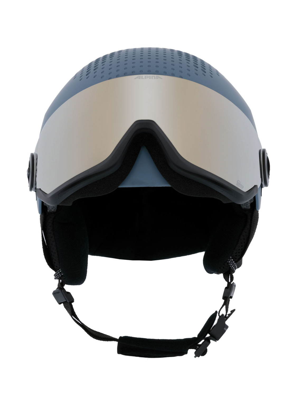 Шлем с визором ALPINA Arber Visor Q-Lite Dirt-Blue Matt