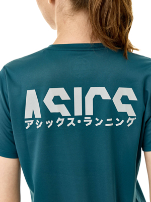 Футболка беговая Asics Katakana Magnetic Blue