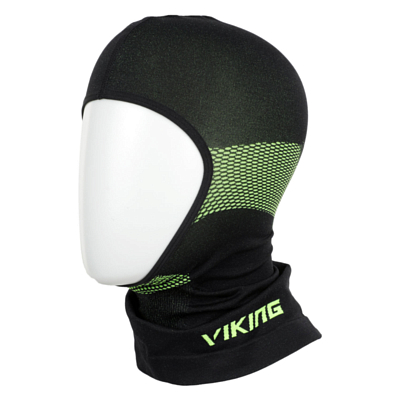 Балаклава VIKING Sigurd Junior Black/Lime