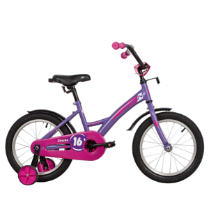 Велосипед Novatrack Strike 16 2022 фиолетовый