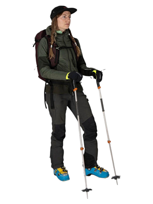 Рюкзак Osprey Firn 18 Elderberry Purple/Peppermint Green