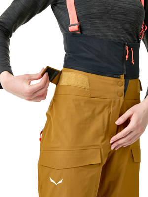 Брюки Salewa Sella Free 3L Ptx Golden Brown