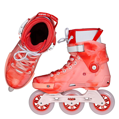 Роликовые коньки Powerslide Next Grapefruit 100 Orange
