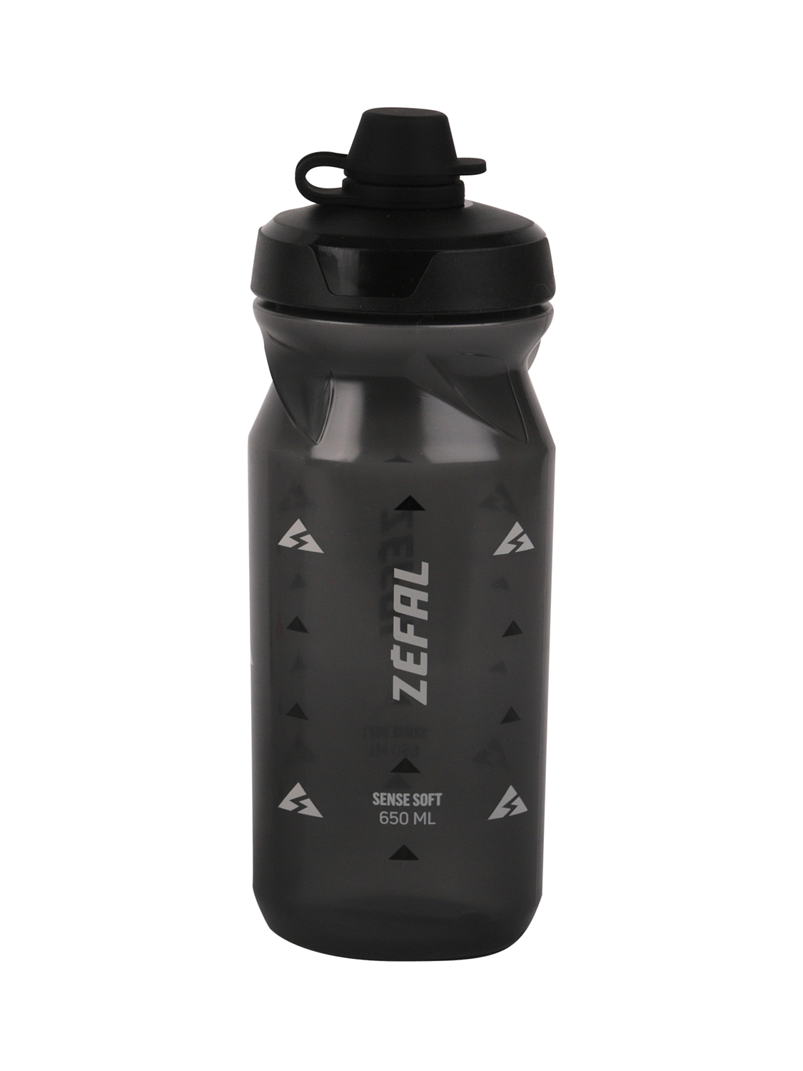 Фляга Zefal Sense Soft 65 No-Mud Bottle (без упаковки) Smoked Black