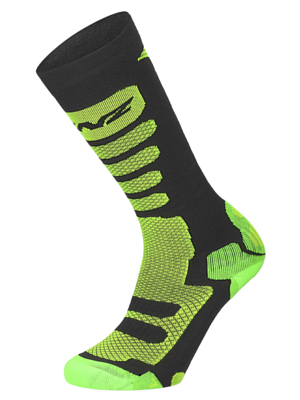 Носки LENZ Free Tour 1.0 Black/Lime