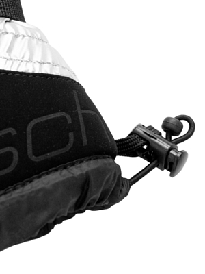Варежки REUSCH Yeta Black/Shiny Silver