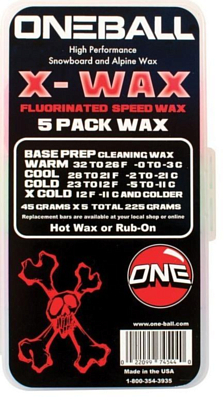 Парафин ONEBALL X-Wax - 5 Pack