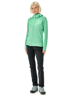 Флисовая куртка Salewa Agner Pl Hooded Irish Green