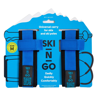 Приспособление для переноски лыж и лыжных палок SKI-N-GO 60-95 Blue