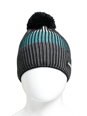 Шапка Eisbar New Star Pompon MU Schwarz/Anthrazit/Iceocean/Whi
