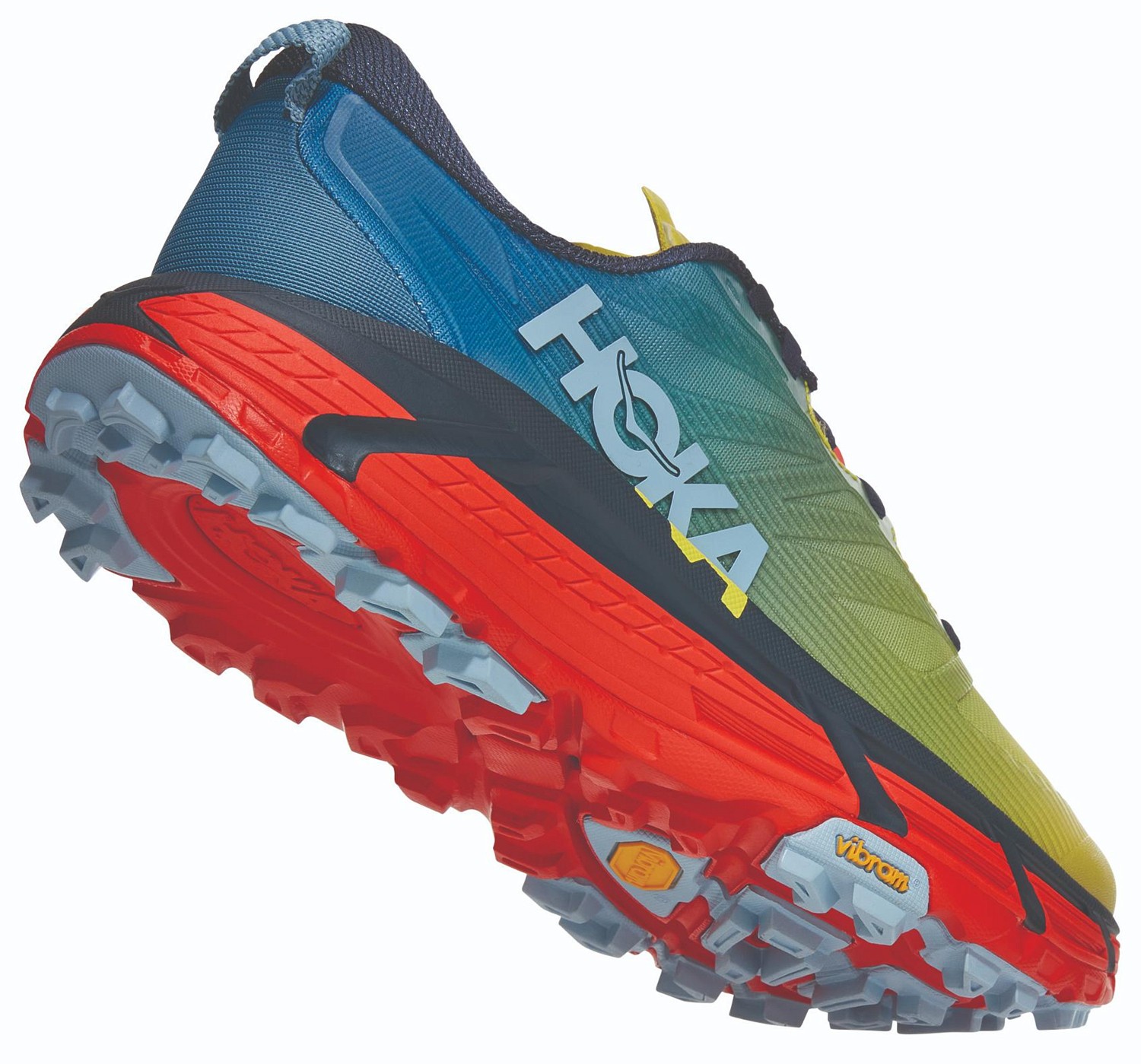 Кроссовки Hoka Mafate Speed 3 Provincial Blue/Fiesta