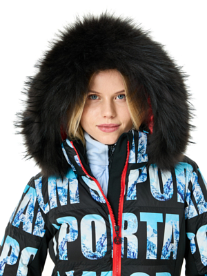 Куртка горнолыжная с воротником Sportalm Ikone m.Kap.o.P. Black