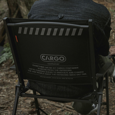 Кресло Cargo Container Cosy Folding L Black