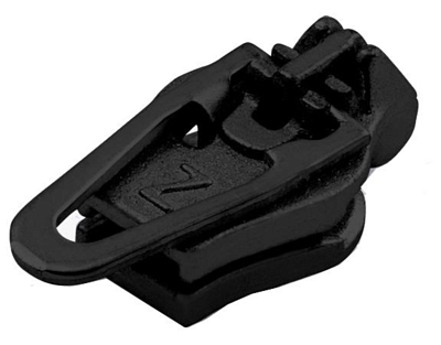 Бегунок для молнии ZlideOn Narrow Zipper L Black