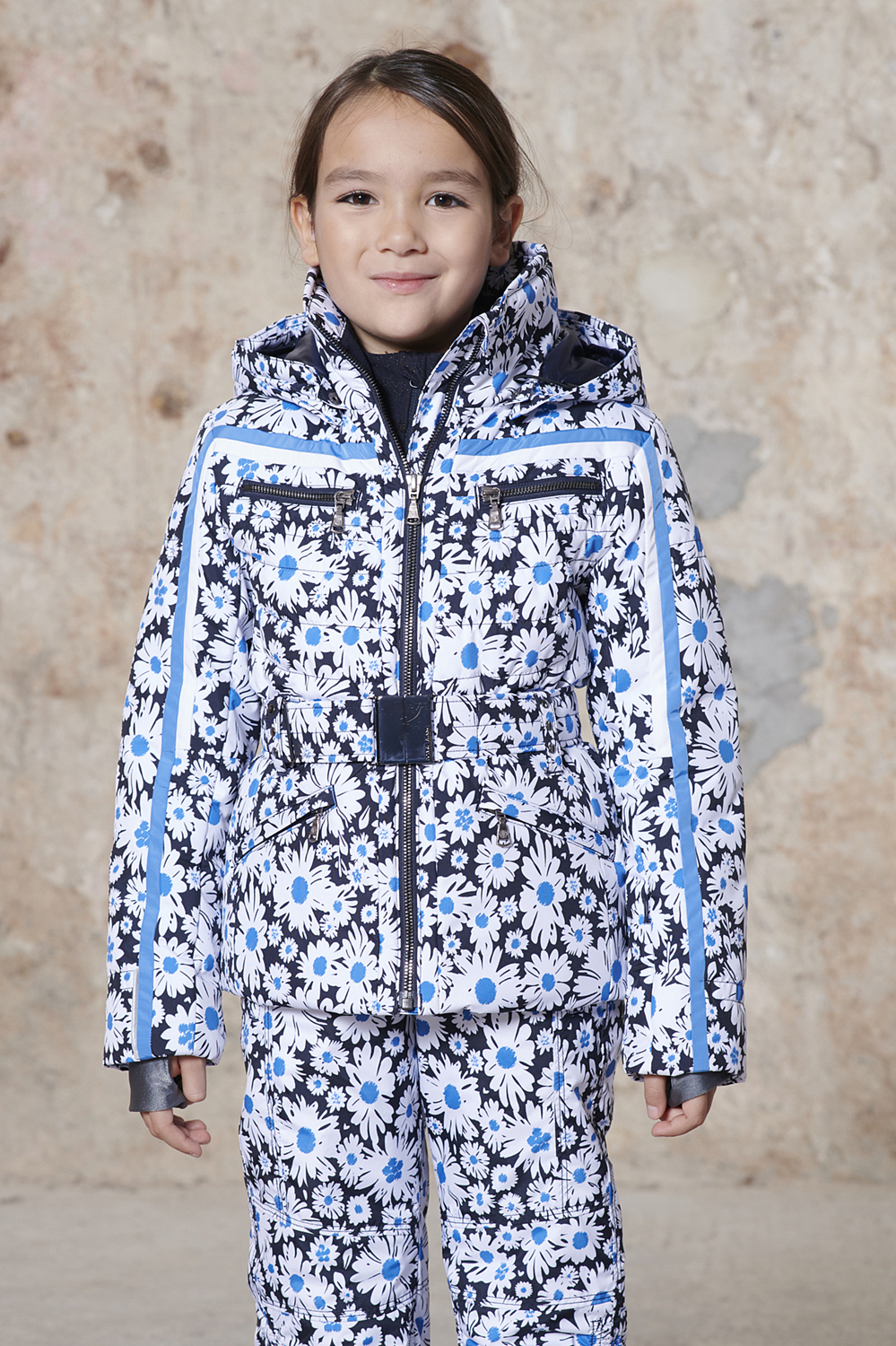 Куртка горнолыжная детская Poivre Blanc 2020-21 W20-1002-JRGL/B Daisy blue