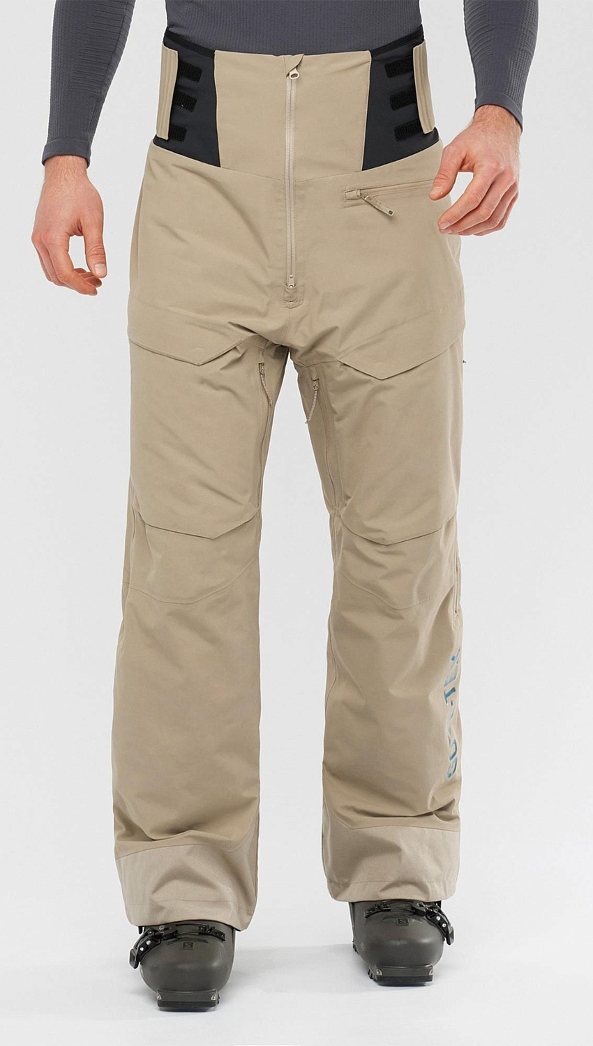 Брюки горнолыжные SALOMON Gravity Insul Gtx Pant M Roasted Cashew