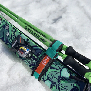 Приспособление для переноски лыж и лыжных палок SKI-N-GO Green 40-59 S