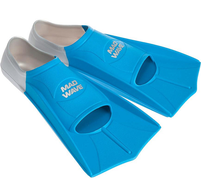 Ласты для бассейна MAD WAVE Fins Training Blue