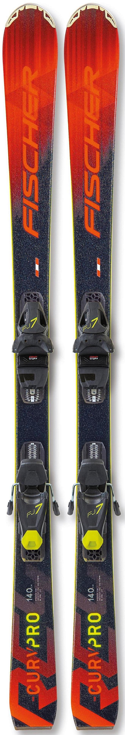 Горные лыжи с креплениями FISCHER 2020-21 RC4 THE CURV PRO (110-160) SLR + FJ7 AC
