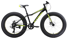 Велосипед Stark Rocket Fat 24.2 D 2018 black/green