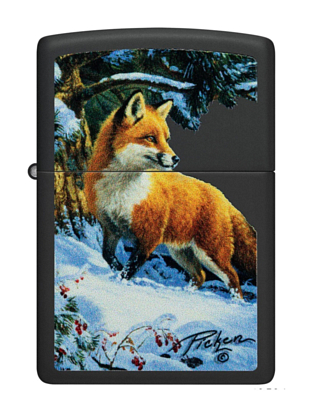 Зажигалка Zippo Linda Picken Black Matte