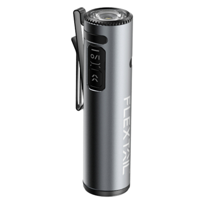 Фонарь ручной Flextail Zero Flash Light Silver