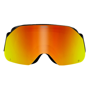 Очки горнолыжные ALPINA Blackcomb Q-Lite Michael Cina Black Matt/Q-Lite Orange S2