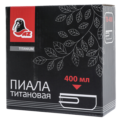 Миска NZ TB-400 400 мл титан