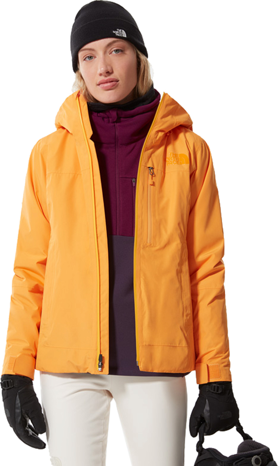 Куртка горнолыжная The North Face Descendit Jkt W Brushfire Ornge