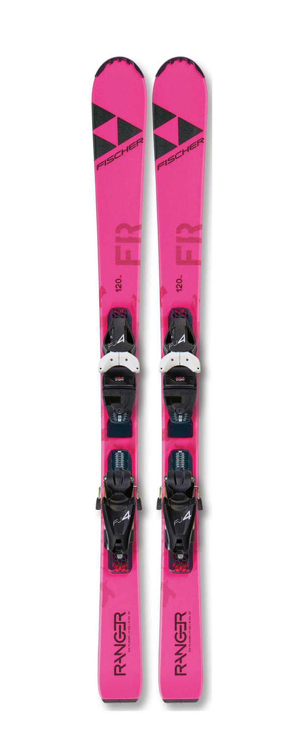 Горные лыжи с креплениями FISCHER RANGER FR JR (70-120) SLR + FJ4 AC SLR