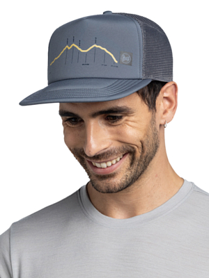 Кепка Buff Explore Trucker Cap Cram Ash